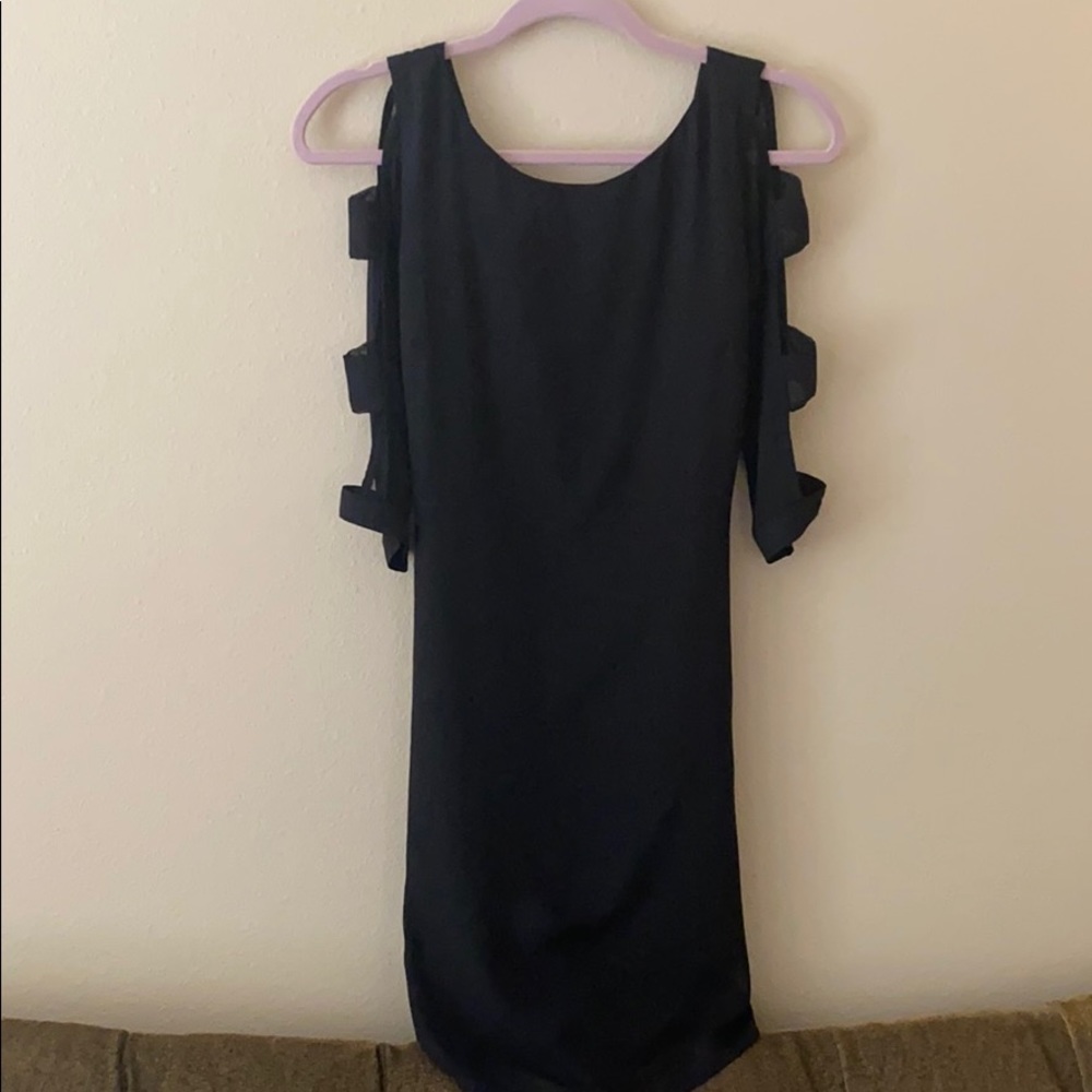 Black classy dress